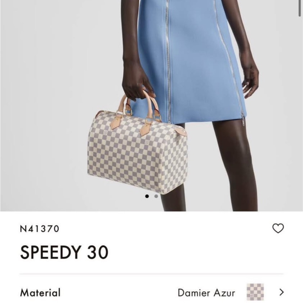 Louis Vuitton Checkered Cream and Brown Bag - Picture 3 of 3